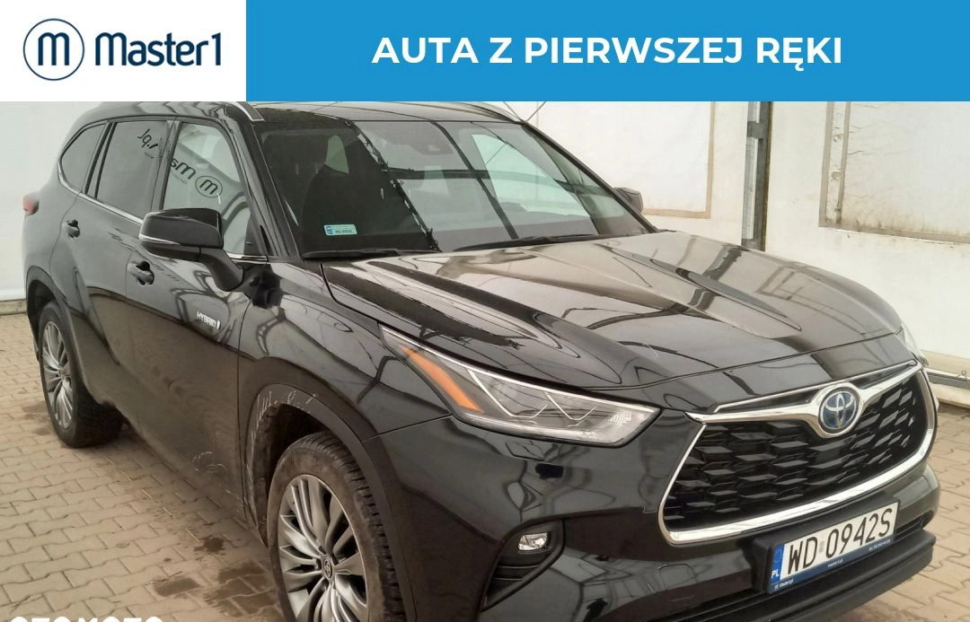 Toyota Highlander cena 217850 przebieg: 26852, rok produkcji 2021 z Czarna Woda małe 191
